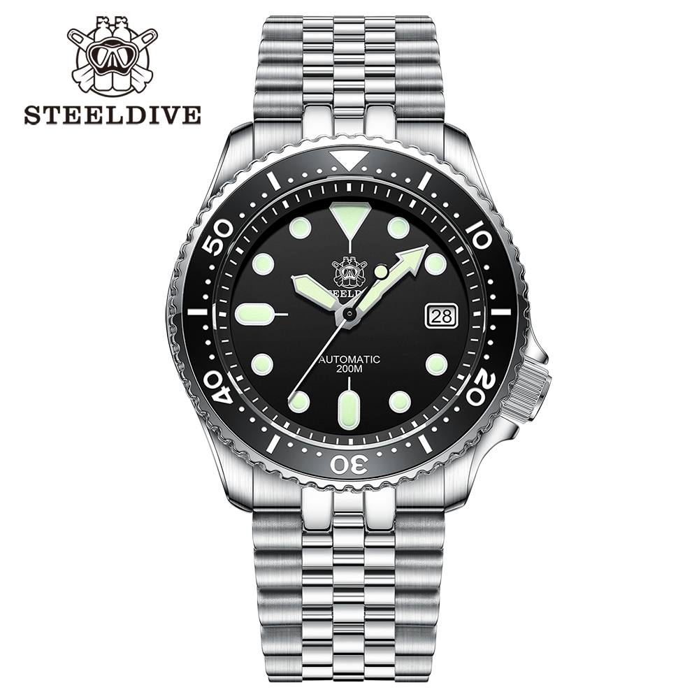 Seiko Watch Presage - Официальные мужские часы Steeldive SD1973, часы