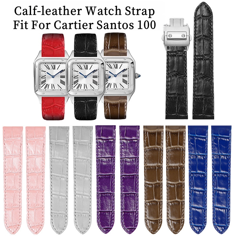Cartier Watch Ballon Bleu - Подходит для Cartier Santos 100, ремешок