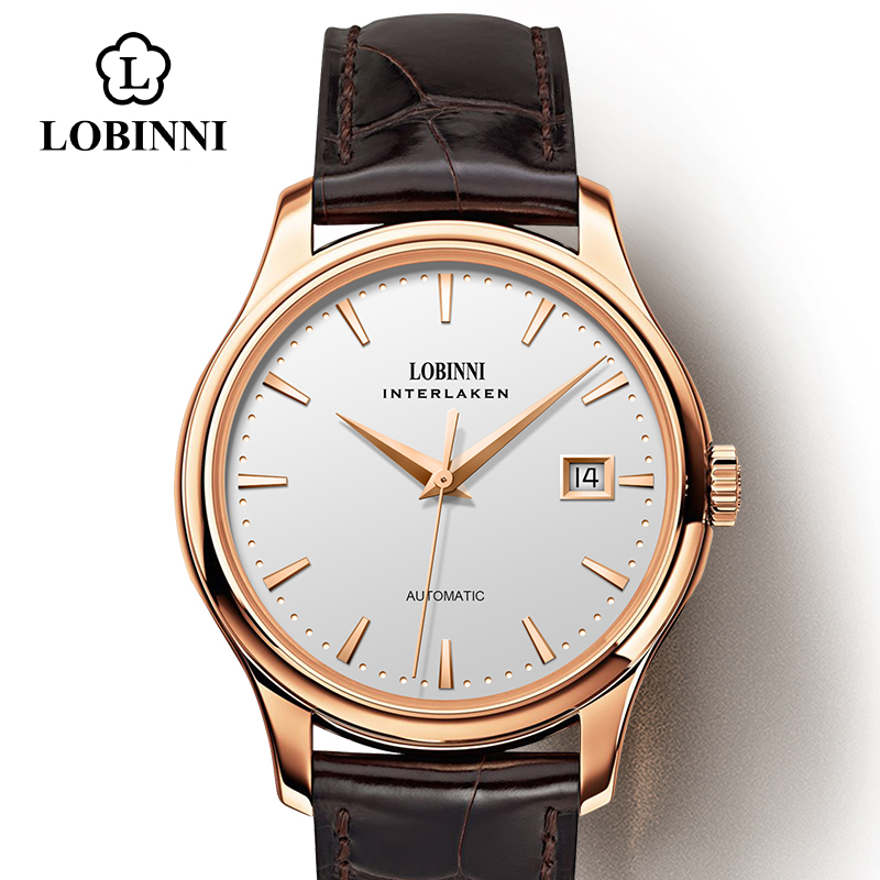 Omega Watch Constellation - Мужские автоматические механические часы LOBINNI Fashion