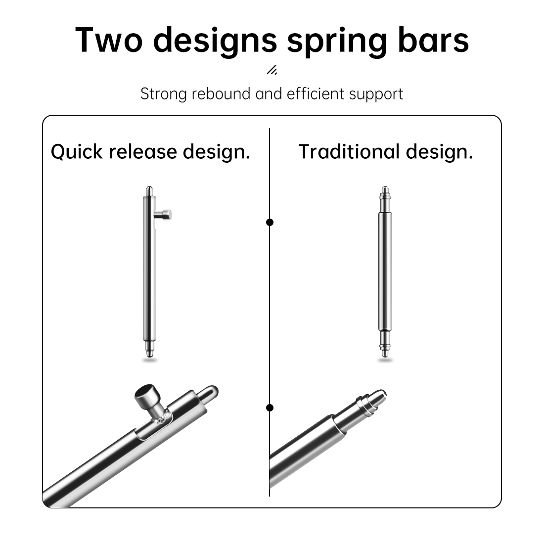 Быстросъемная пружина для часо – обзор и цена Curved Spring Bar