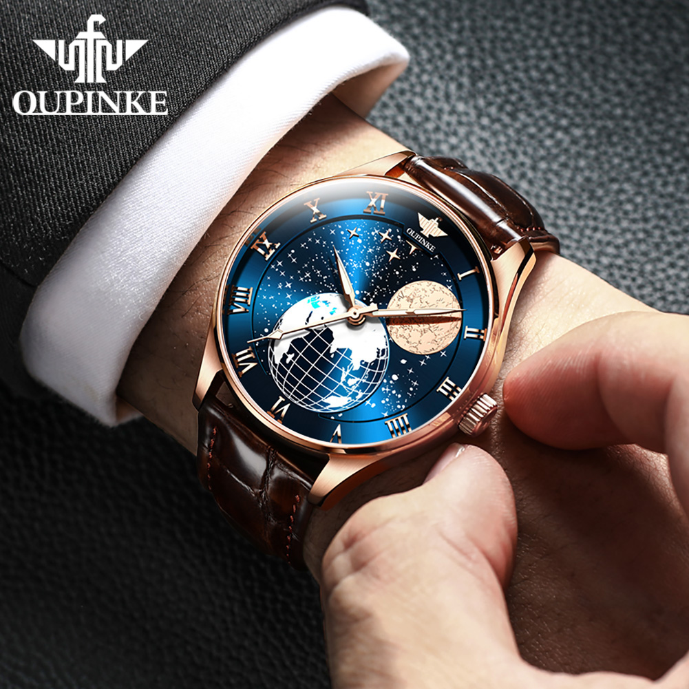 Мужские часы OUPINKE 3177 с ри – обзор и цена Omega Watch Constellation