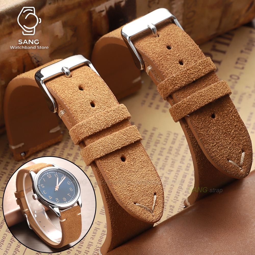 14/16/18/19/20/21/22 мм Быстро – обзор и цена Suede Strap Watch